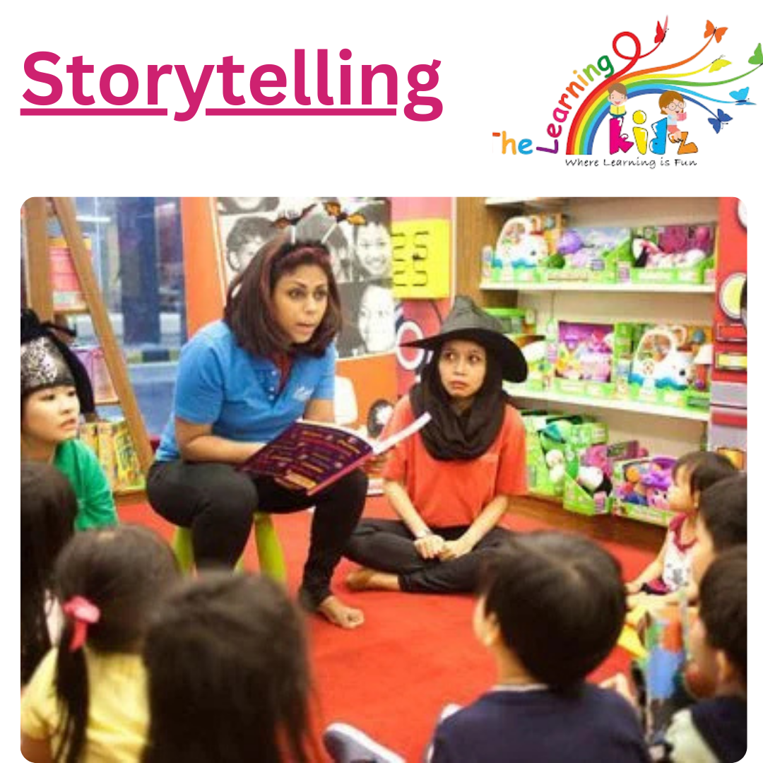 Benefits of storytelling to toddlers, young minds